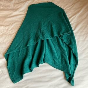 Cozee Cashmere 100% cashmere Emerald Green Shaw